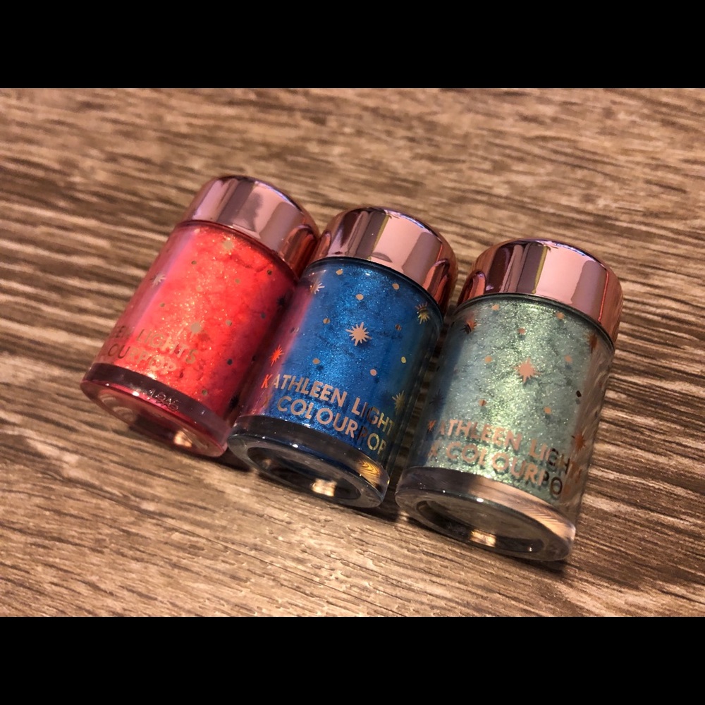 Bundle of 3 ColourPop x Kathleen Lights Pigments